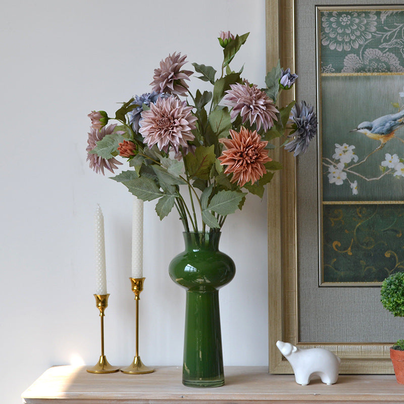26 Zoll künstliche Dahlienblüten, 6er-Set