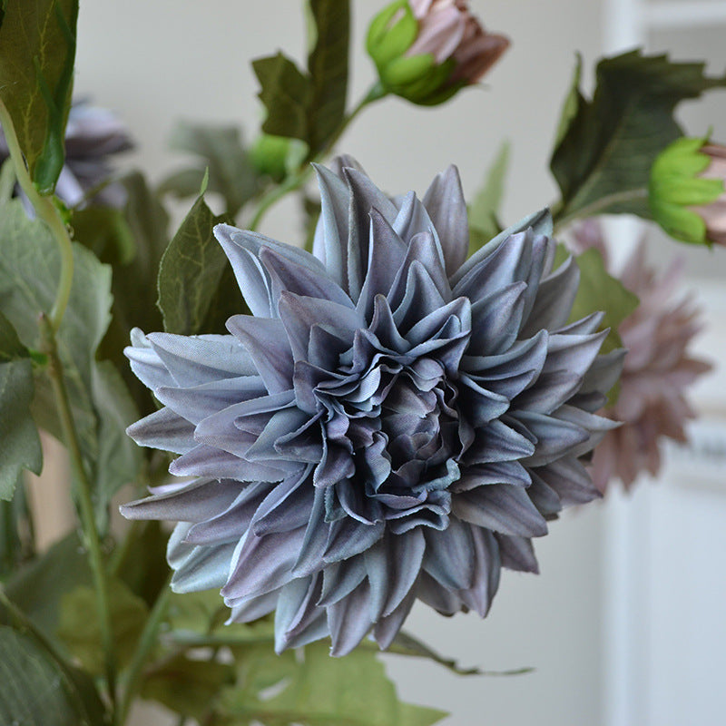 26 Zoll künstliche Dahlienblüten, 6er-Set