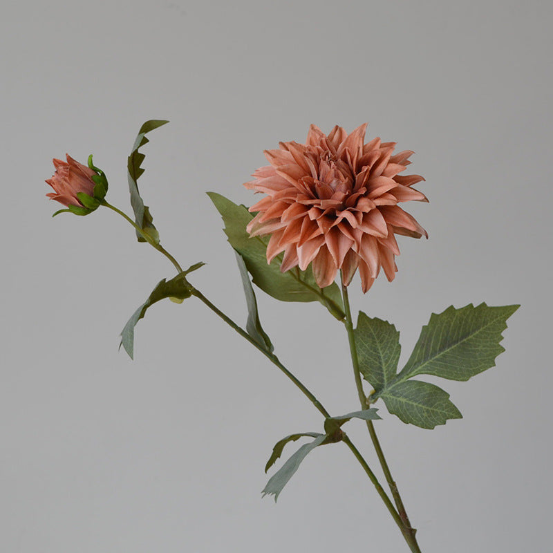 26 Zoll künstliche Dahlienblüten, 6er-Set