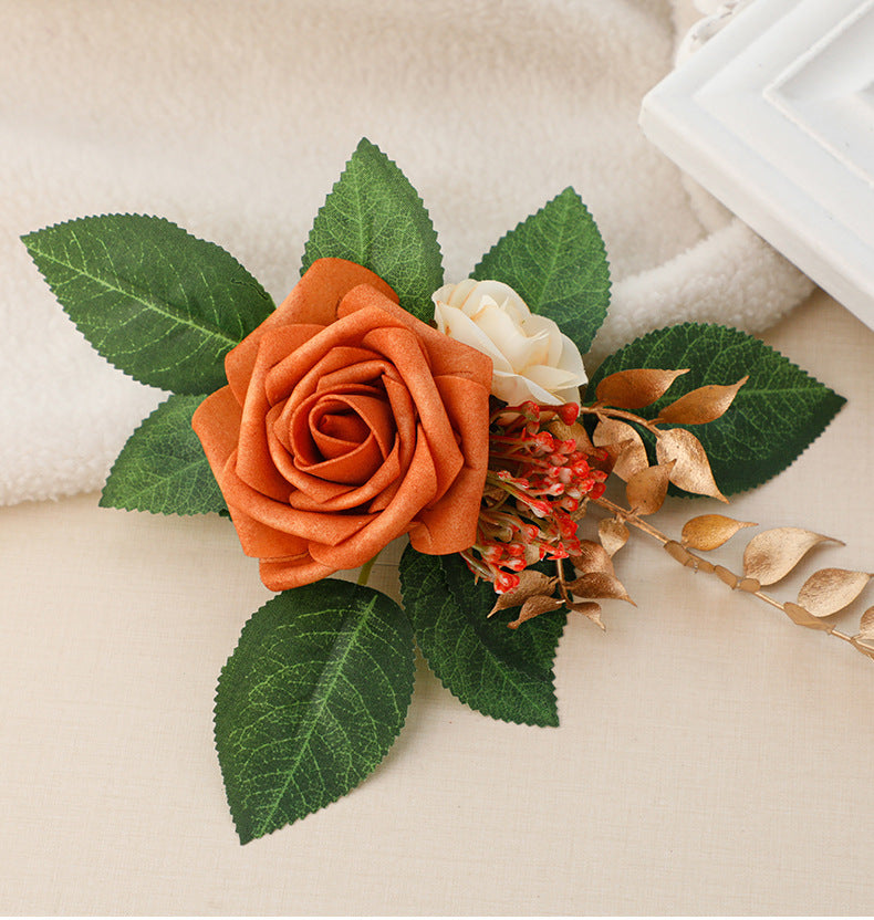 Künstliche Blumendekorationen, Requisiten für Hochzeitstortenfotografie, Blumenständer, Dekorationen für geschwungene Wege