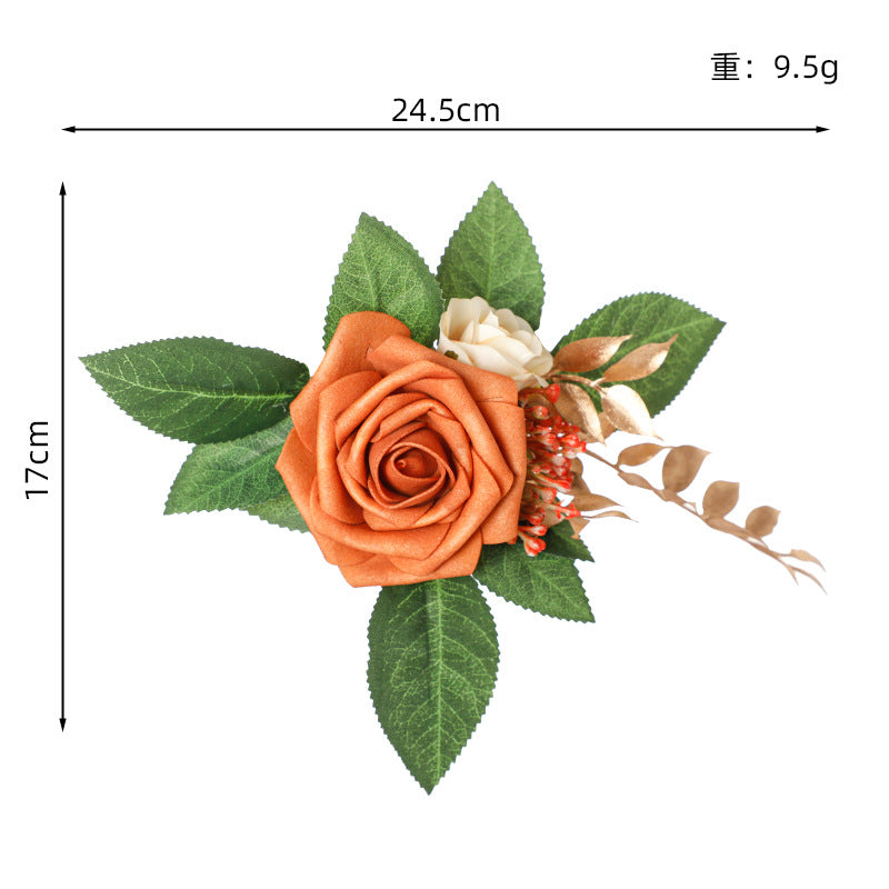 Künstliche Blumendekorationen, Requisiten für Hochzeitstortenfotografie, Blumenständer, Dekorationen für geschwungene Wege
