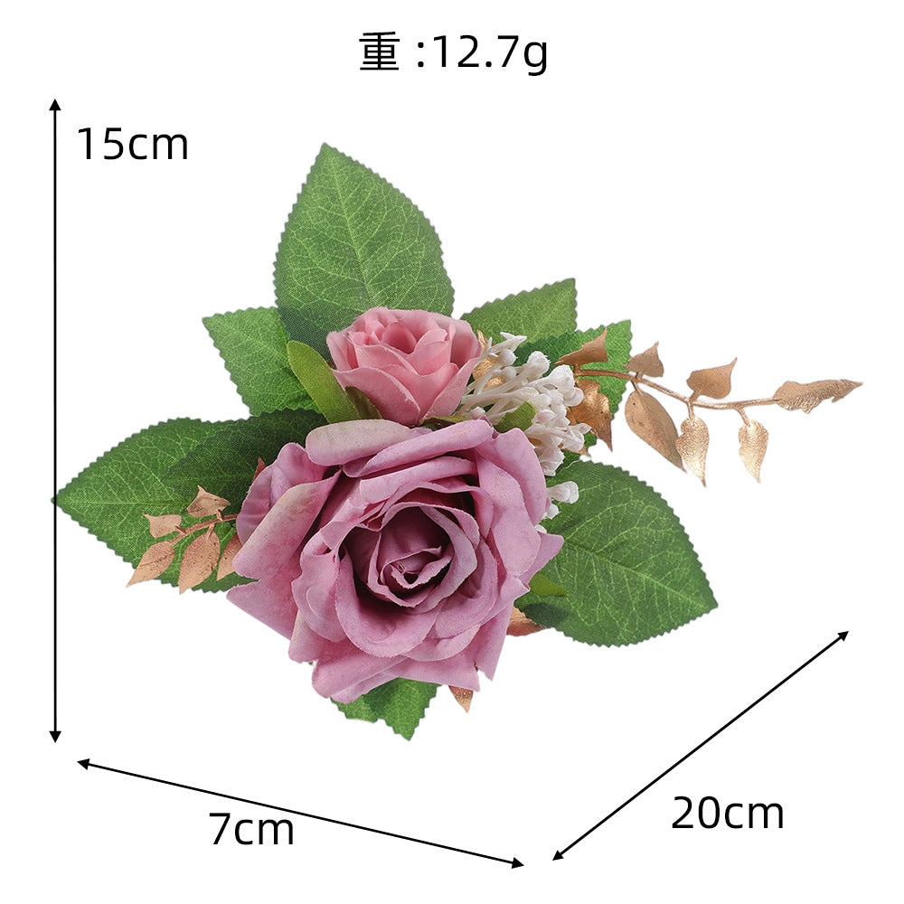 Künstliche Blumendekorationen, Requisiten für Hochzeitstortenfotografie, Blumenständer, Dekorationen für geschwungene Wege