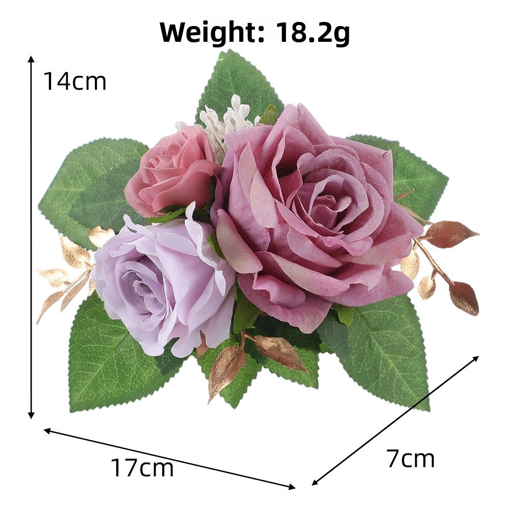 Künstliche Blumendekorationen, Requisiten für Hochzeitstortenfotografie, Blumenständer, Dekorationen für geschwungene Wege