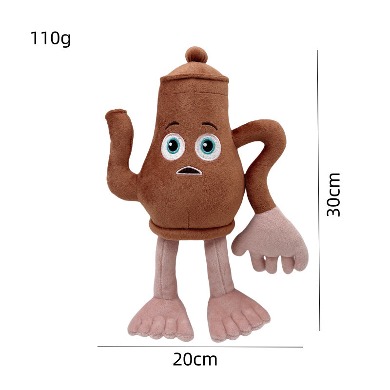Plush Toy, Italian Brainrot Meme Plushie, Funny Weird Stuffed Doll, Novelty Gift for Teens