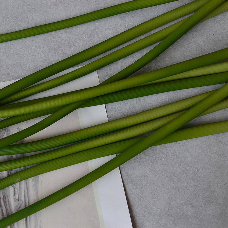 Juego de 10 flores artificiales de lirio de cala de tacto real de 20"/25"