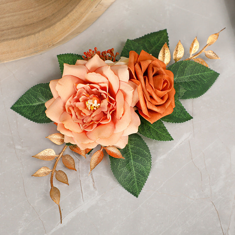 Künstliche Blumendekorationen, Requisiten für Hochzeitstortenfotografie, Blumenständer, Dekorationen für geschwungene Wege